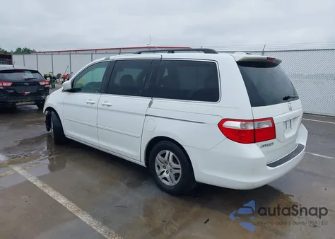 2007 Honda Odyssey Ex-L из США, поврежденный, VIN 5FNRL38797B125494